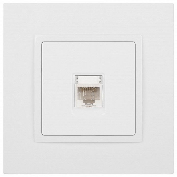 Розетка Ethernet RJ-45 без рамки Эра Эра Elegance 14-3107-01