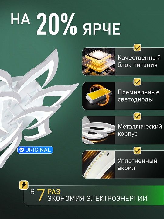 Потолочная люстра Natali Kovaltseva  LED LAMPS 85008