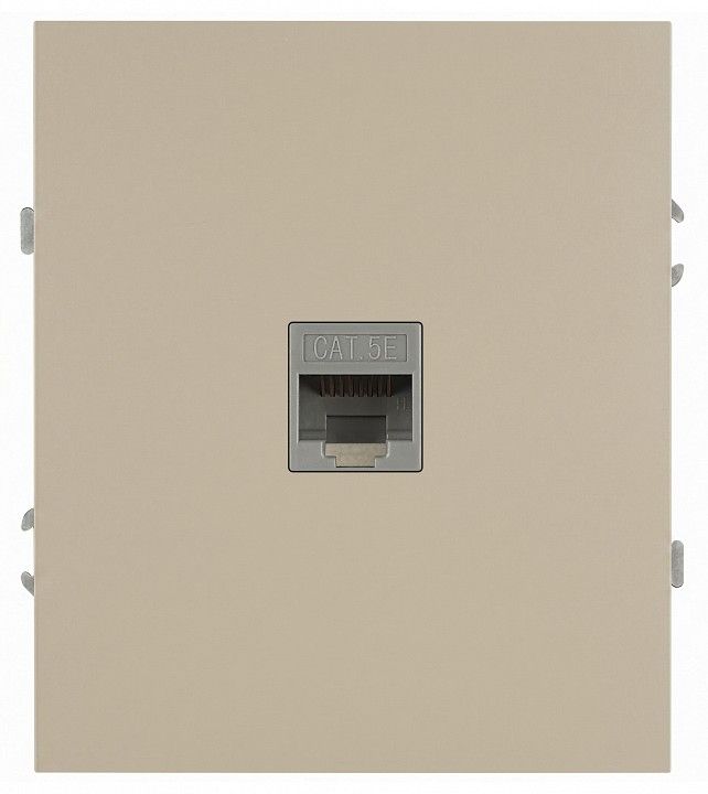 Розетка Ethernet RJ-45 без рамки Эра Arktik Б0070477