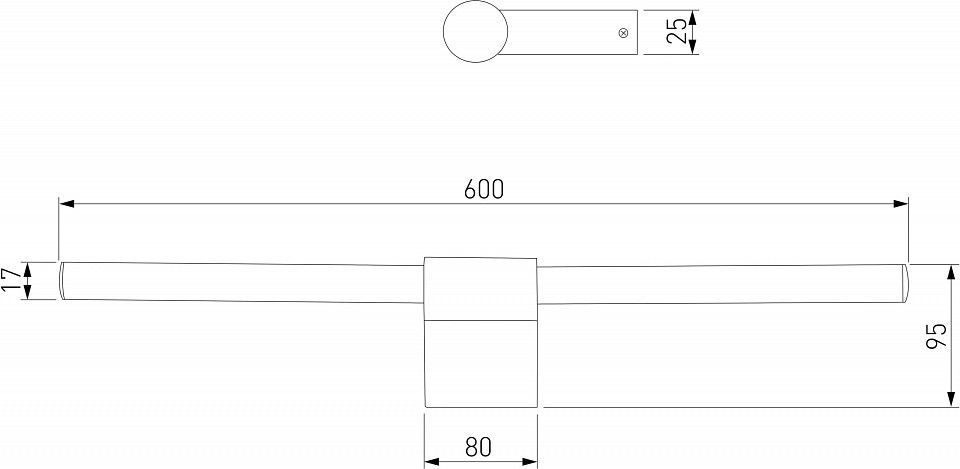 Подсветка для картины Elektrostandard Luar a062893