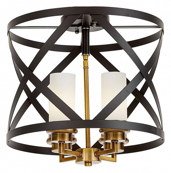 Люстра на штанге LUMINA DECO ASTILA LDP 1242-4 BK+MD