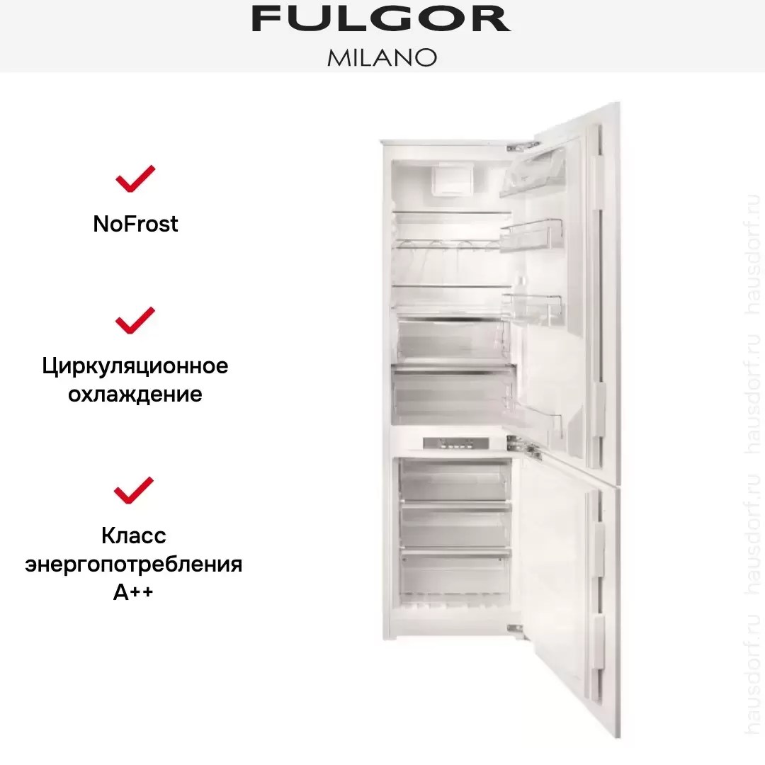 Встраиваемый холодильник Fulgor Milano FBCD 362 NF ED