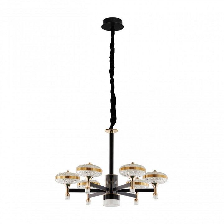 Подвесная люстра Arte Milano Ferrara-72069 273059/6 BK/GD