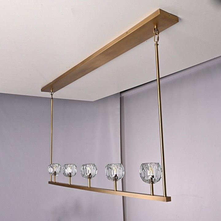 Светильник на штанге Imperiumloft RH Boule De Cristal Linear 40,1221