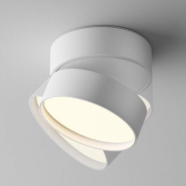Накладной светильник Maytoni Technical Onda C024CL-18W3K-W-1