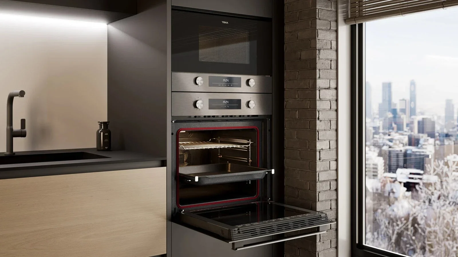 Встраиваемая микроволновая печь Teka MS 6220 BIS L STAINLESS ST