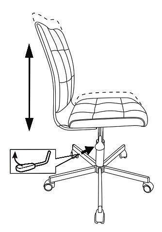 Стул компьютерный Бюрократ Ch-330M 1160325, CH-330M/VELV86