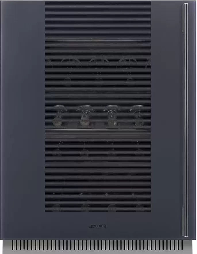 Встраиваемый холодильный шкаф для вина Smeg CVI138LG