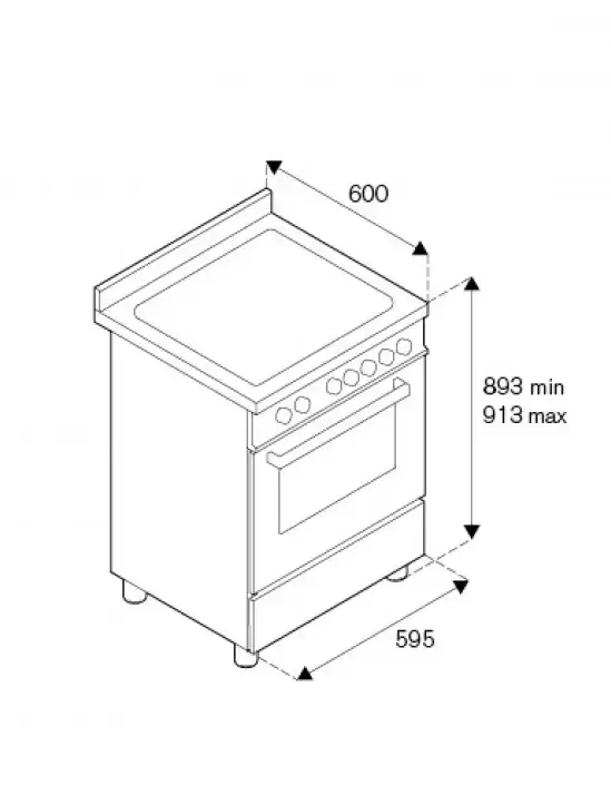 Варочный центр Bertazzoni MAS64L1EXT