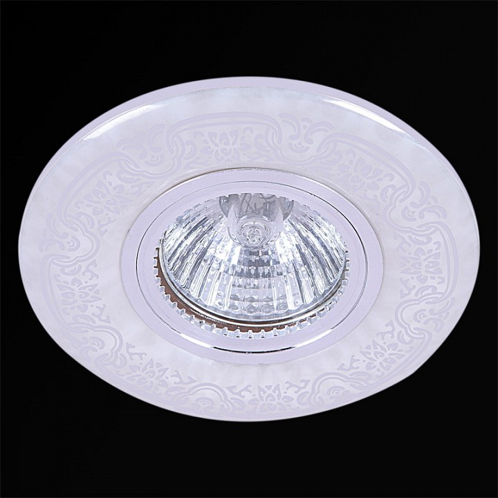 Встраиваемый светильник Reluce  09502-9.0-001MN MR16+LED3W WH/CR