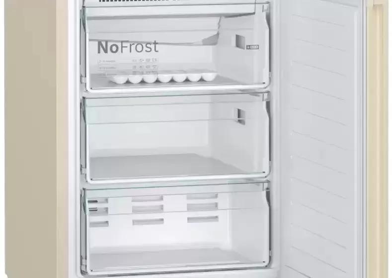 Холодильник с нижней морозильной камерой BOSCH KGN39XK27R