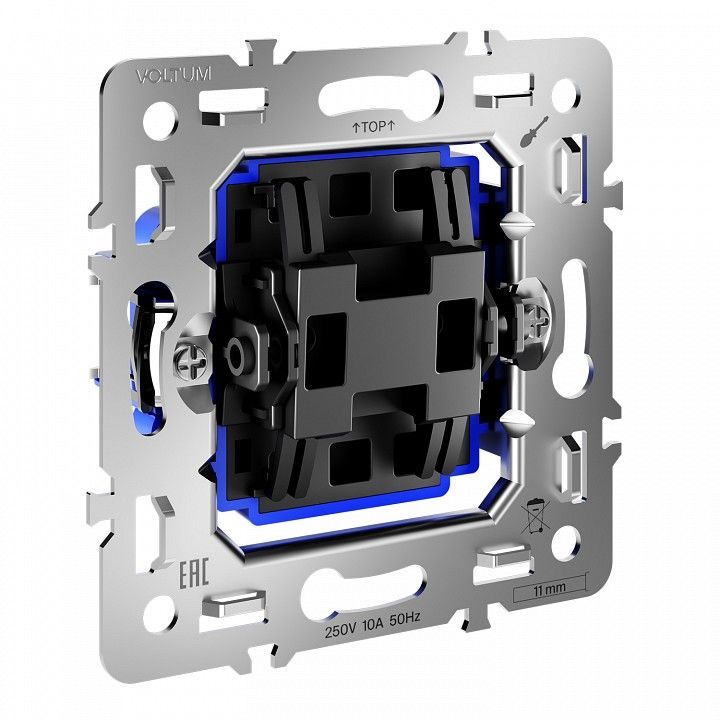Механизм выключателя перекрестного одноклавишного Voltum S70 VLS0105M