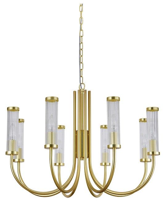 Подвесная люстра Newport MADONNA 4558/C mat.gold