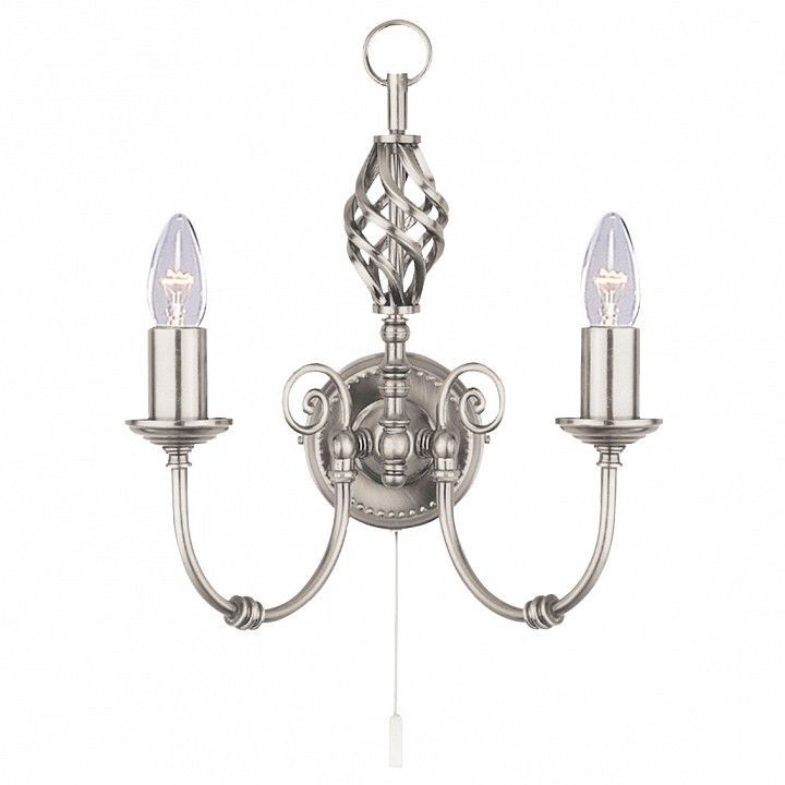 Бра Arte Lamp Zanzibar A8392AP-2SS