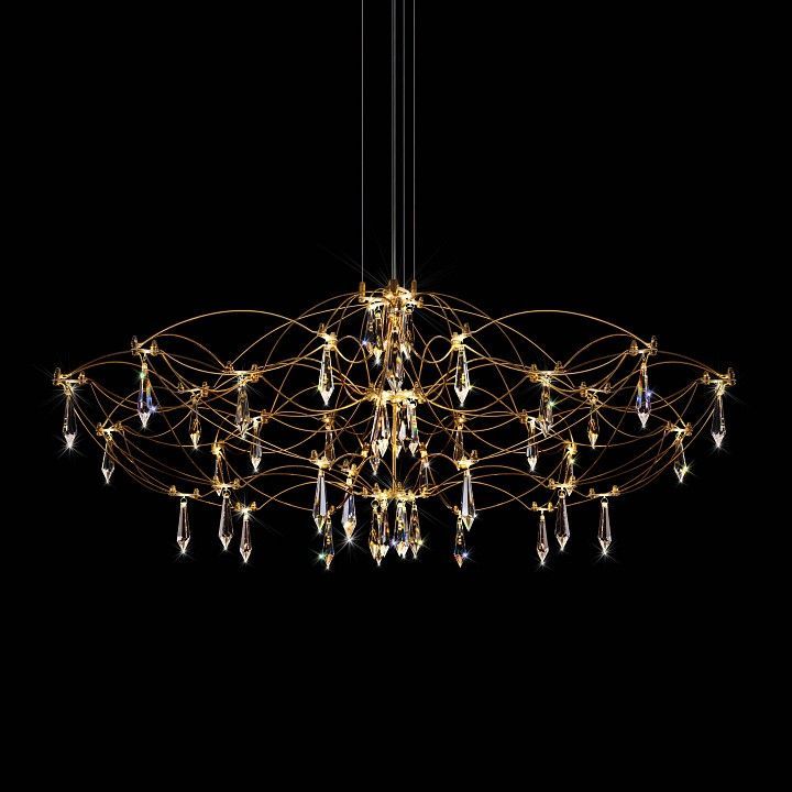 Подвесная люстра Loft it Mira 10586/900 Gold Asfour