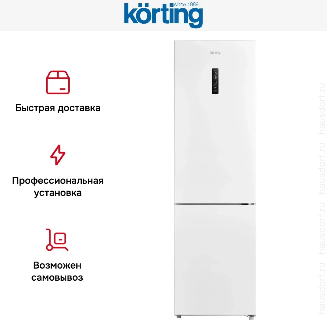 Холодильник Korting KNFC 62012 W