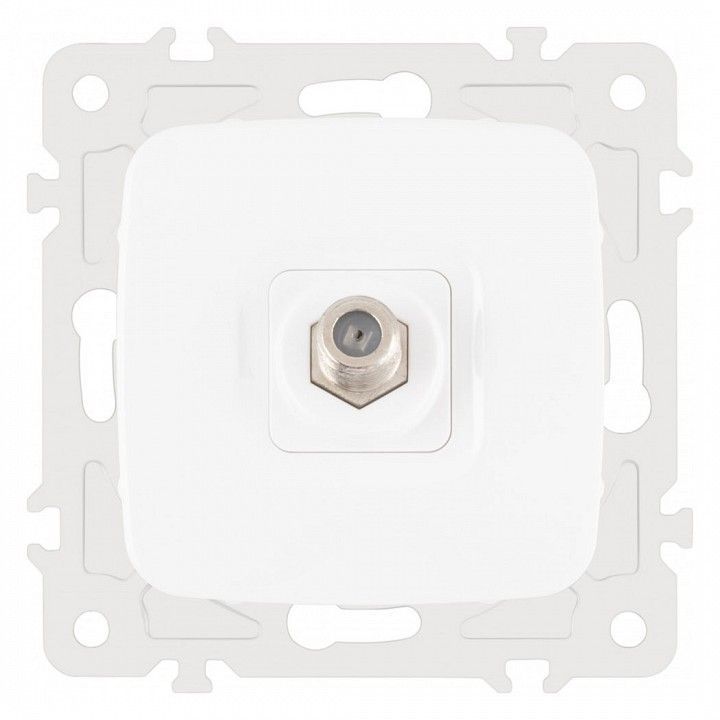ТВ-розетка без рамки Arte Milano am-205 205.42-1.white
