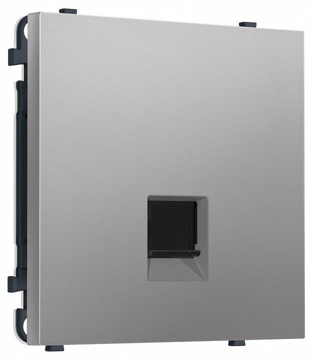 Розетка Ethernet RJ-45 и со шторками, без рамки Ambrella Volt MS MS512010