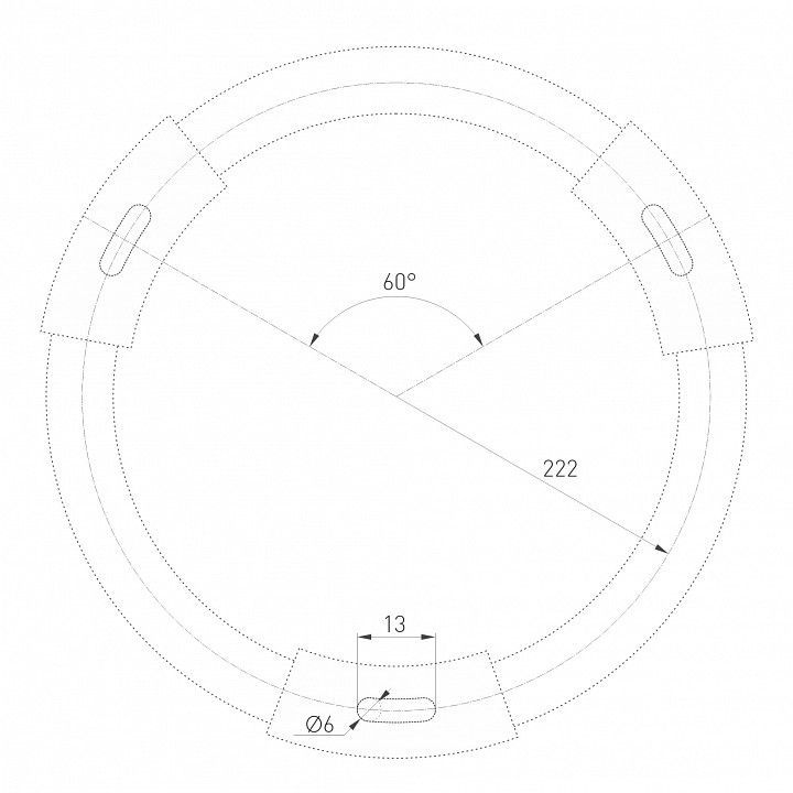 Накладной светильник Arlight RONDO 041073
