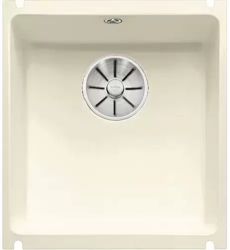 Мойка Blanco SUBLINE 375-U керамика отводная арматура InFino® глянцевая магнолия