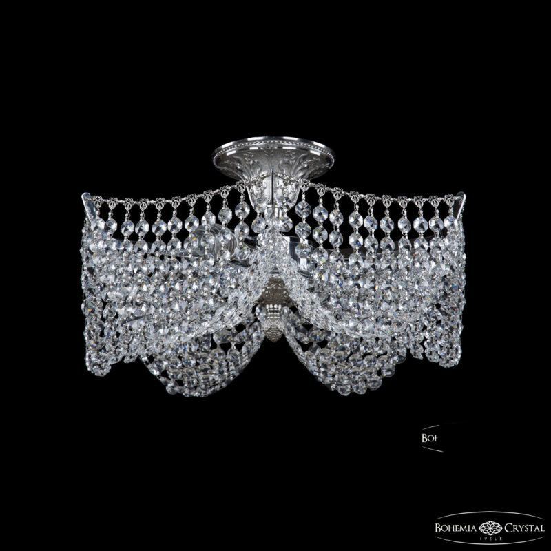 Подвесная люстра Bohemia Ivele Crystal 7718 77181/42 Ni