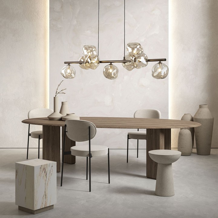 Подвесная люстра TK Lighting Lava Brown 11037 Lava Brown