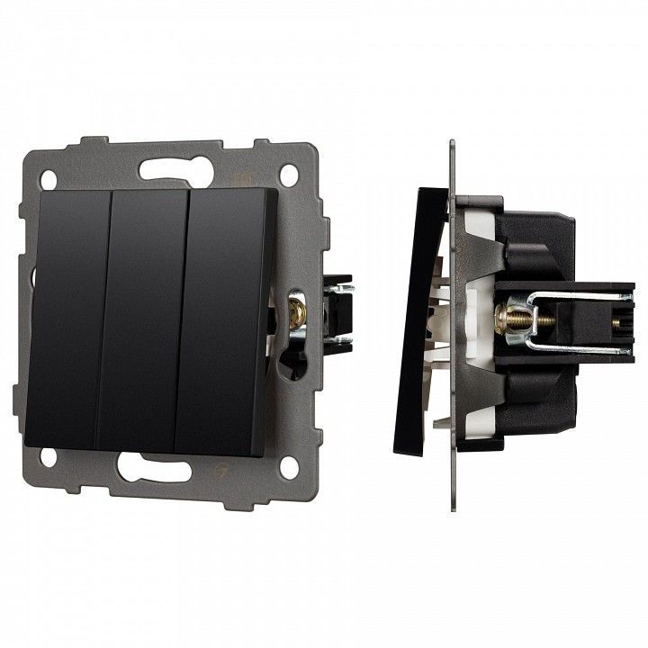 Выключатель трехклавишный без рамки Arlight SWT 049897