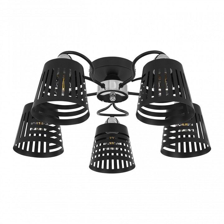 Потолочная люстра Arte Milano AMALFI-328207 328207/5 BK.CR