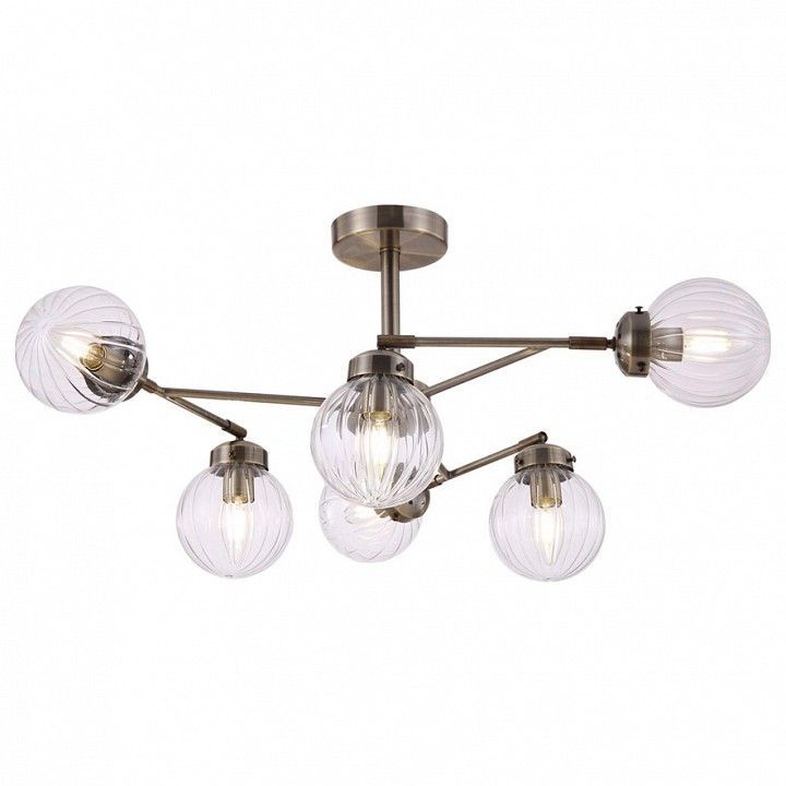 Люстра на штанге Freya Маргаритка FR5041PL-06BS