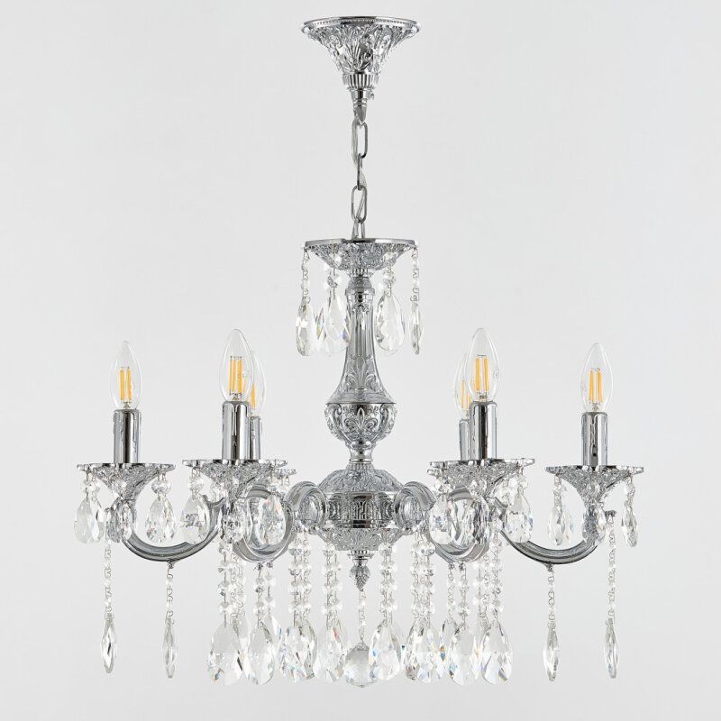 Подвесная люстра Bohemia Ivele Crystal AL7801 AL78101/6/175 A Ni