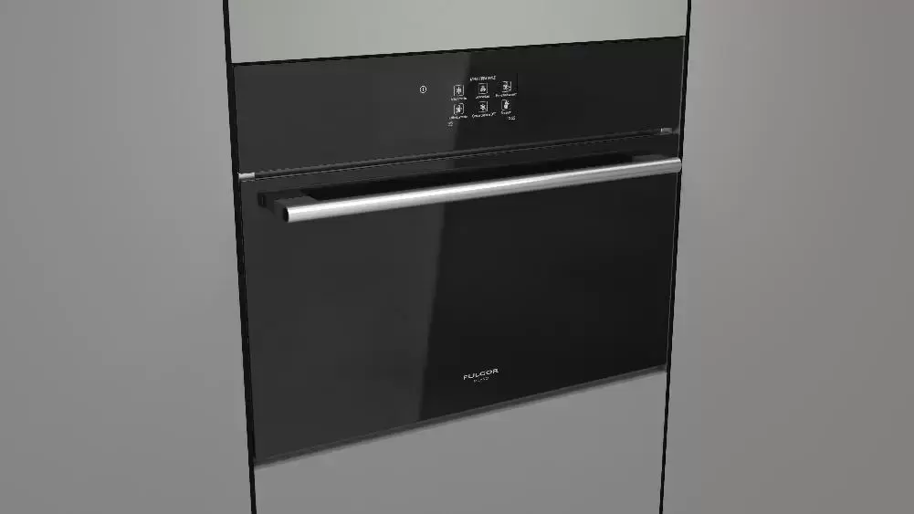 Встраиваемый шкаф шоковой заморозки Fulgor Milano FBC 4500 TF BK