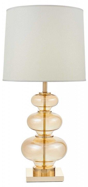 Настольная лампа декоративная LUMINA DECO Briston LDT 303 F.GD+WT