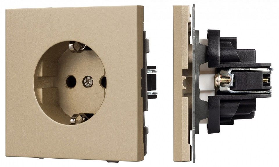 Розетка с заземлением, без рамки Arlight SCT-TENDO 054639
