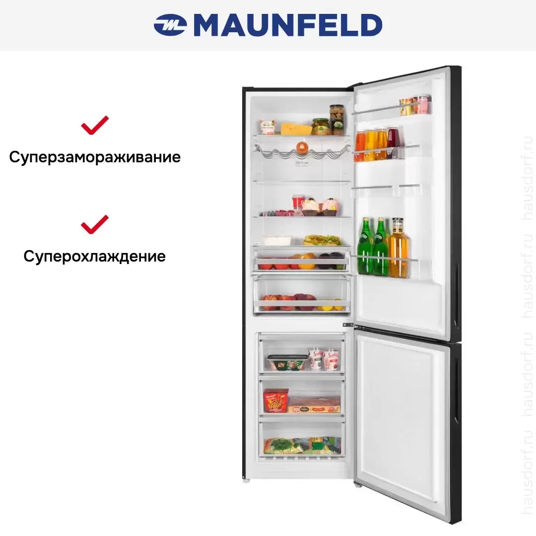 Холодильник Maunfeld MFF200NFBE