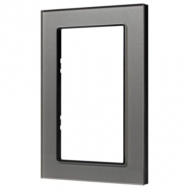 Рамка для двойной розетки Arlight GLARE 043792