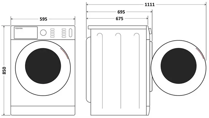 Сушильная машина Toshiba TD-BK100GHRU(WS)