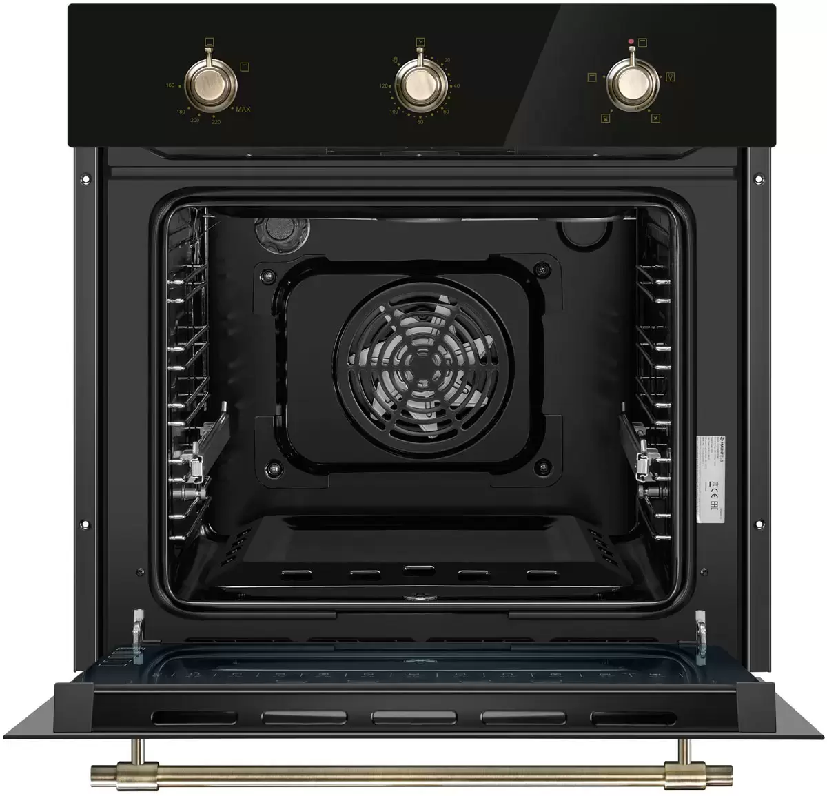 Газовый духовой шкаф Maunfeld EOGC604RBG.MT