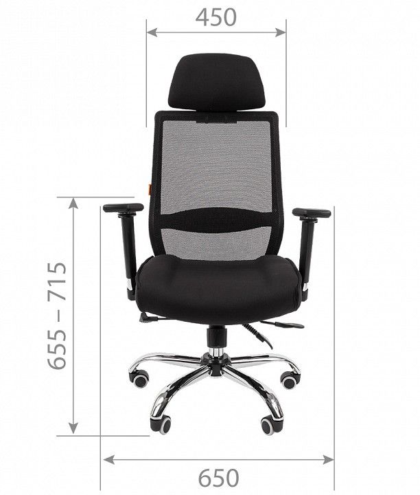 Кресло компьютерное Chairman 555 LUX