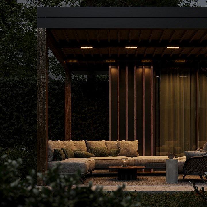 Встраиваемый светильник Maytoni Outdoor Ghost O488DL-L6GF3K