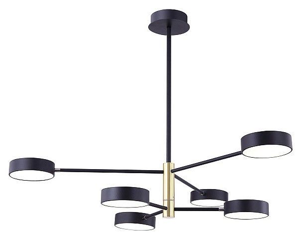 Люстра на штанге Freya Tibo FR6048CL-L6GR