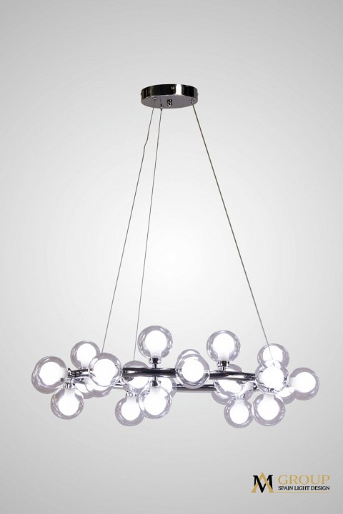 Подвесная люстра AM-Group AM470 AM470 D700 CHROME