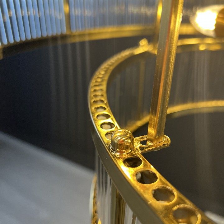 Люстра на штанге Imperiumloft RH Marais Round Chandelier D80 40,2668
