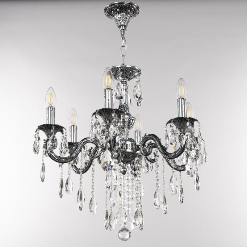 Подвесная люстра Bohemia Ivele Crystal AL7901 AL79101/6/175 B NB