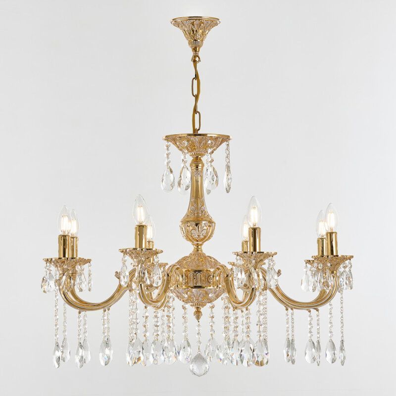 Подвесная люстра Bohemia Ivele Crystal AL7801 AL78101/8/250 A GW