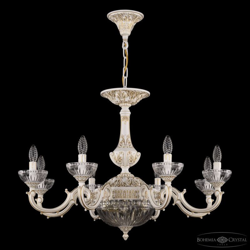 Подвесная люстра Bohemia Ivele Crystal AL7801 AL78101P/8/250 WMG P Clear/M-1G