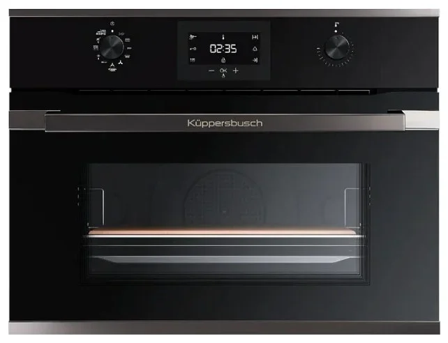 Компактный духовой шкаф Kuppersbusch CBP 6332.0 S6 Black Steel