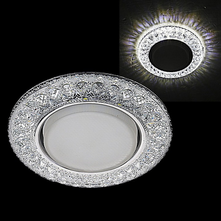 Встраиваемый светильник Reluce 53212 53212-9.0-001MN GX53+LED5W WH
