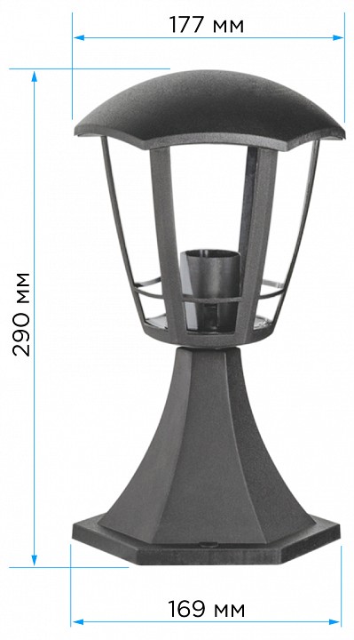 Наземный низкий светильник Apeyron Electrics  11-170