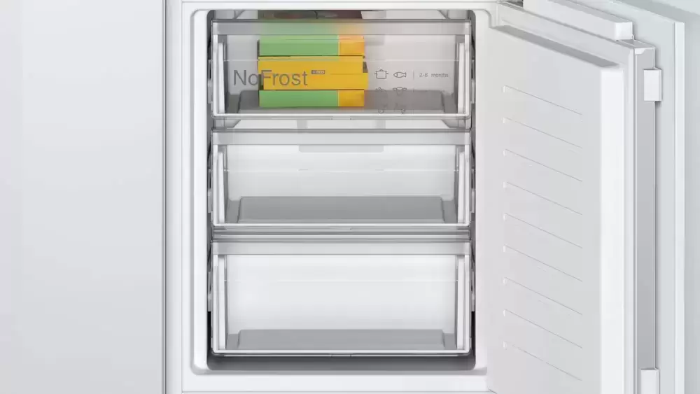 Встраиваемый двухкамерный холодильник Bosch KIN86VFE0