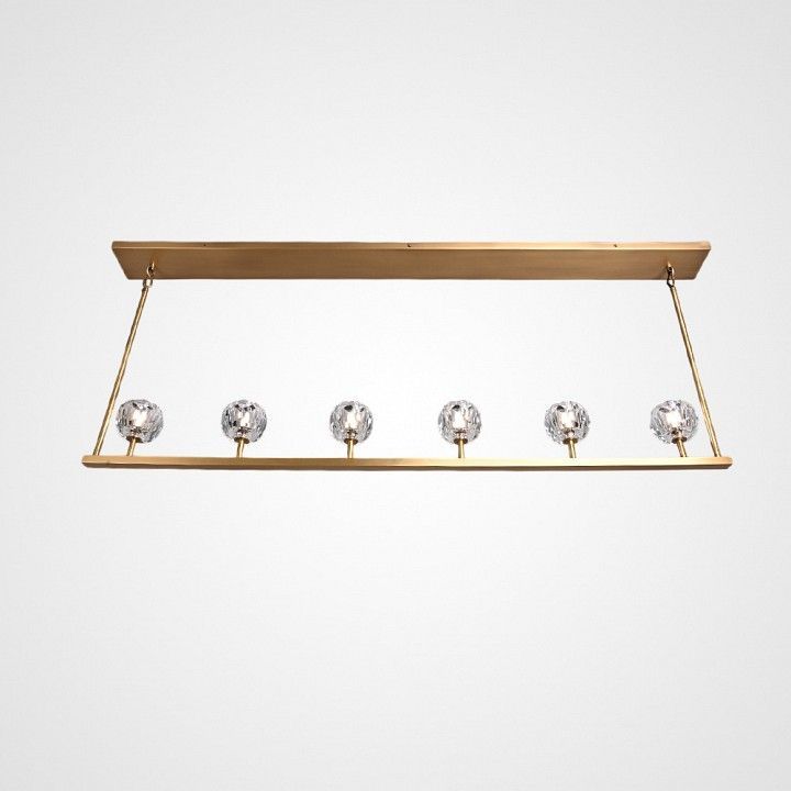 Светильник на штанге Imperiumloft RH Boule De Cristal Linear 40,1222